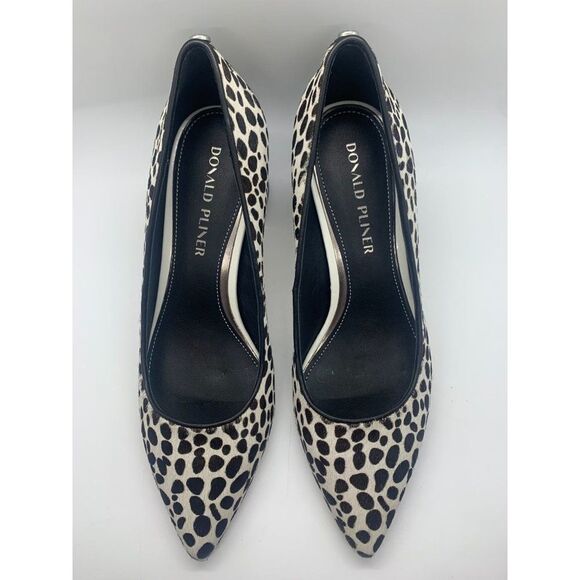 Donald Pliner - Suzette Block Heel Pump - Cheetah Hairprint - Size 8 - NIB - Picture 1 of 16